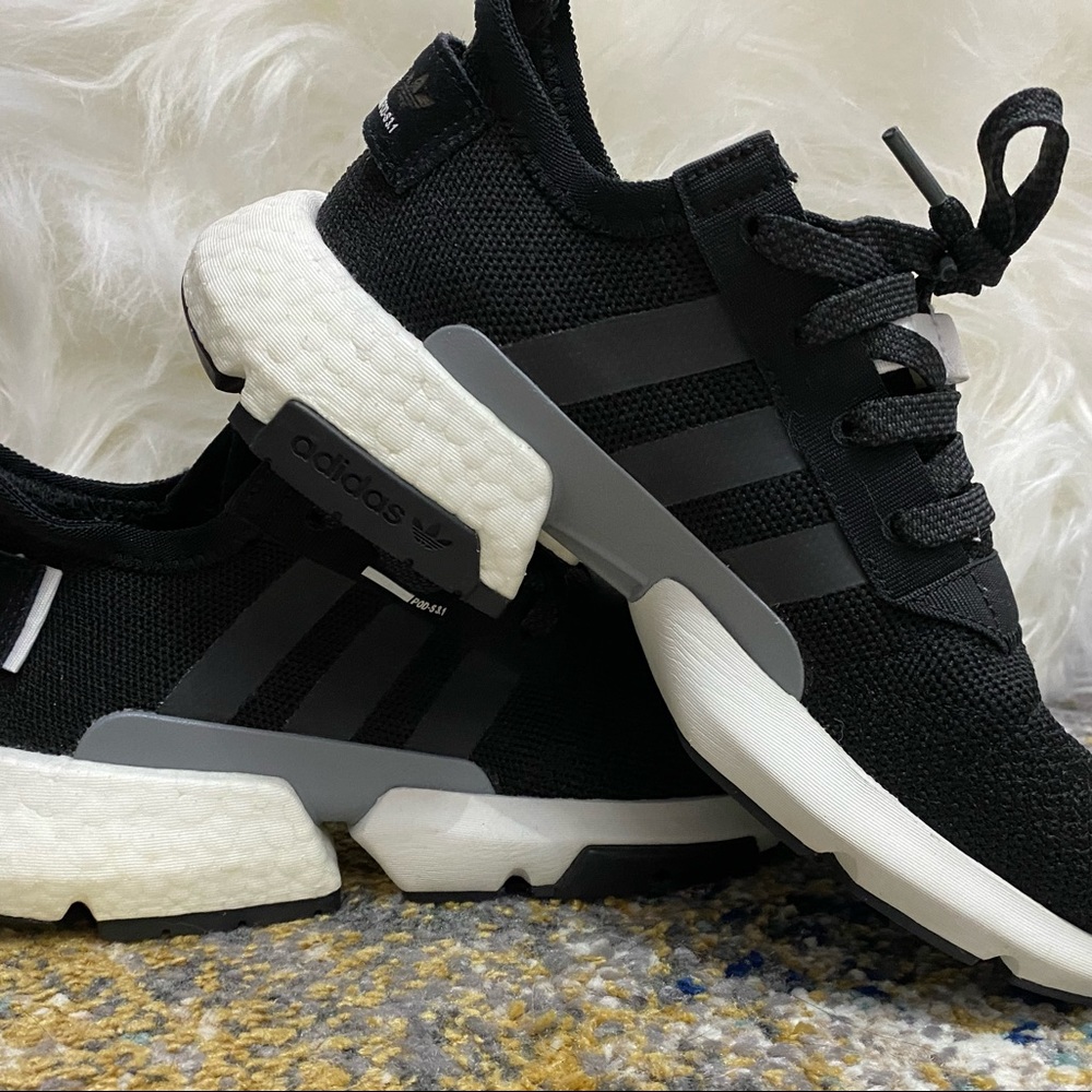 Black Adidas POD-S3.1 Athletic Shoes